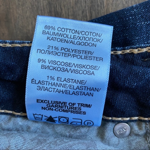 Silver AIKO Mid Boot Jeans Fluid Denim Sz 26 x 33 - Picture 12 of 12